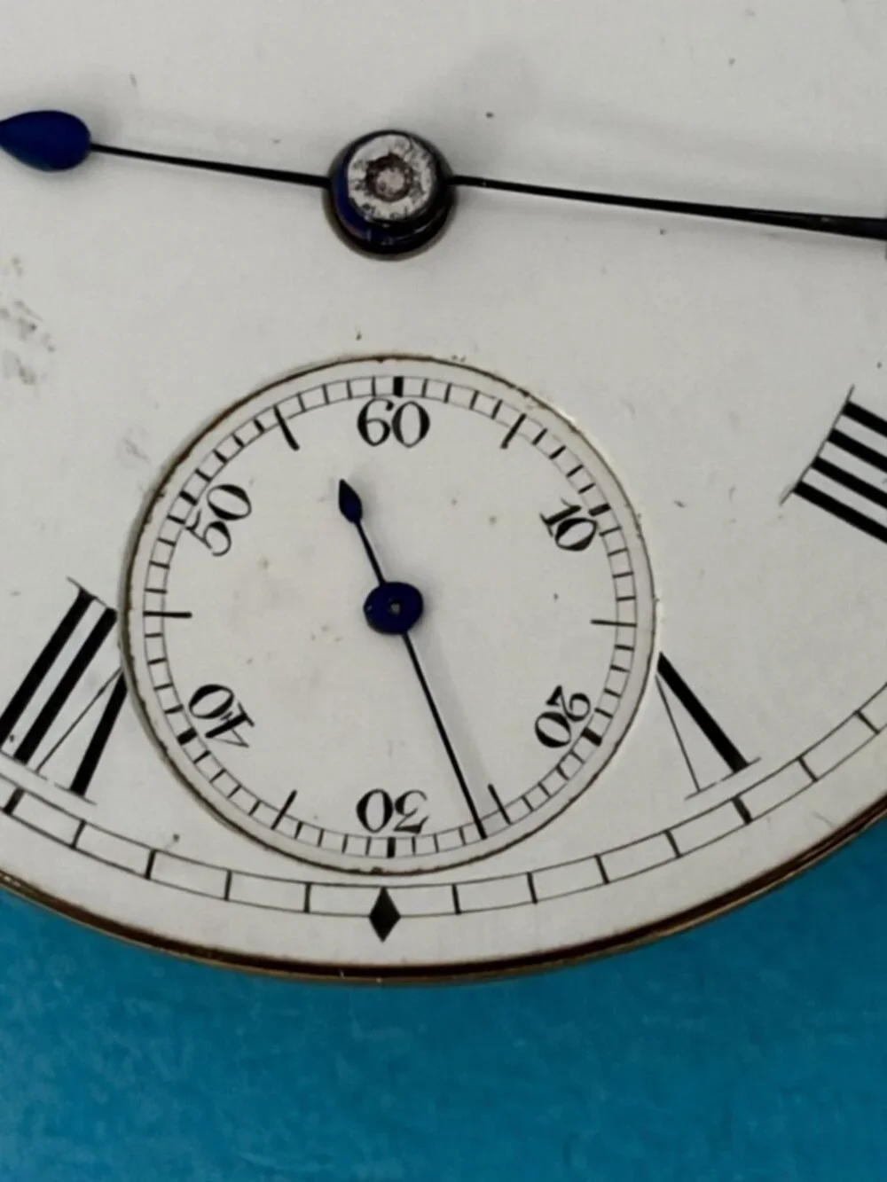 A.M. Silber London 62028 601 Pocket Watch Movement 4 parts / repair